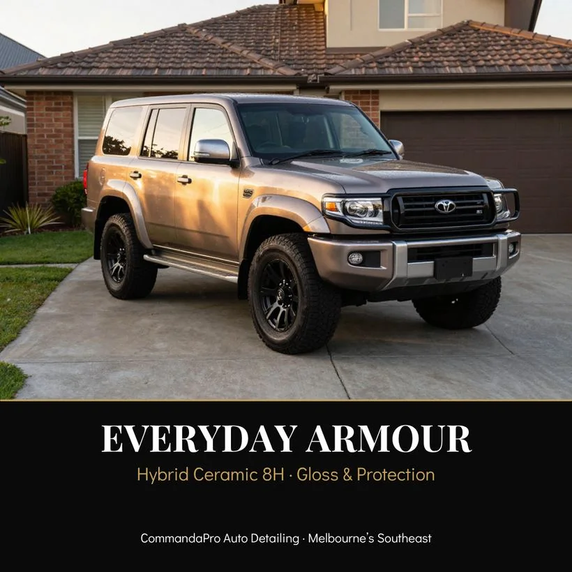 Ceramic coated LandCruiser