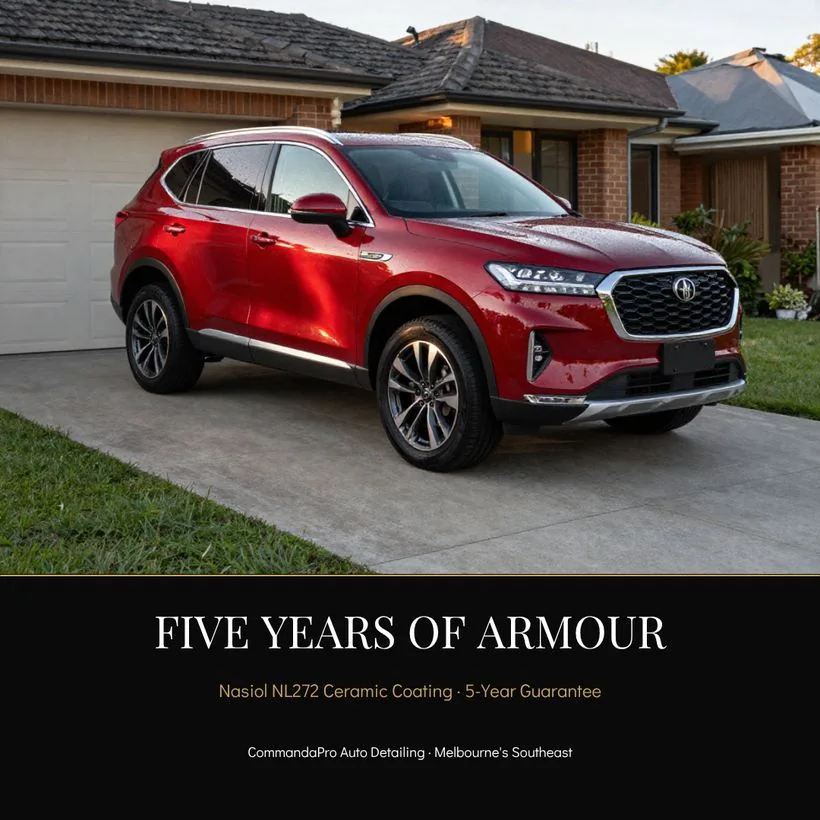 Ceramic coated SUV